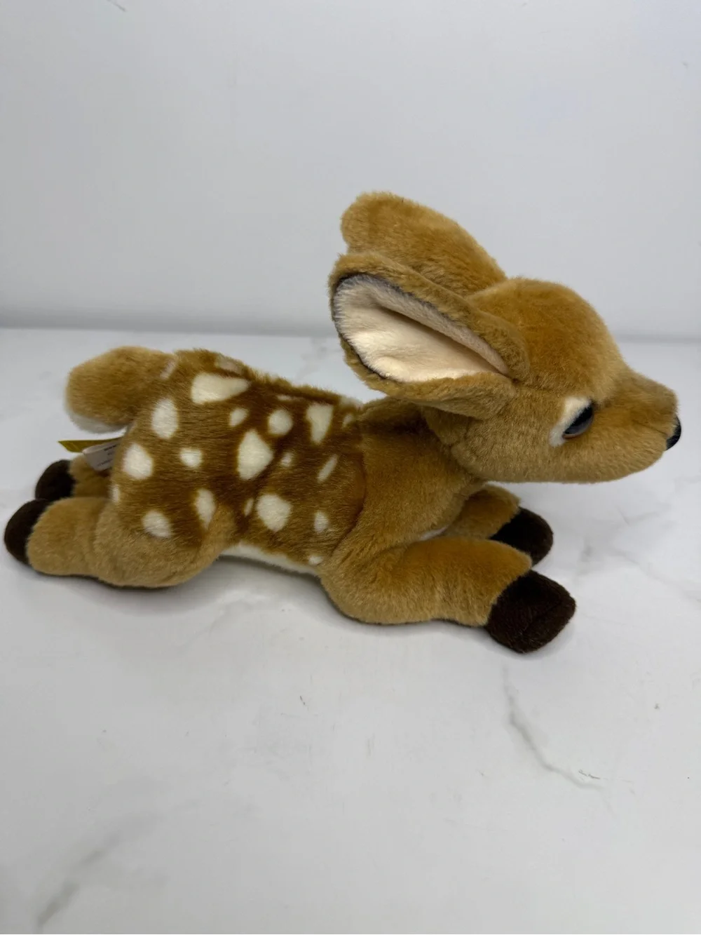 Aurora Miyoni Deer Fawn Plush Stuffed Animal Baby Doe Soft Cuddly Brown 12